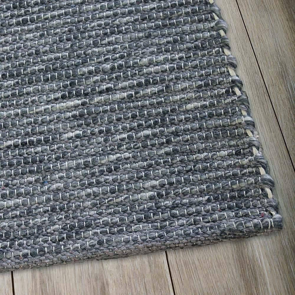 Xylo Rug - Natural / Denim Grey 160cm x 230cm