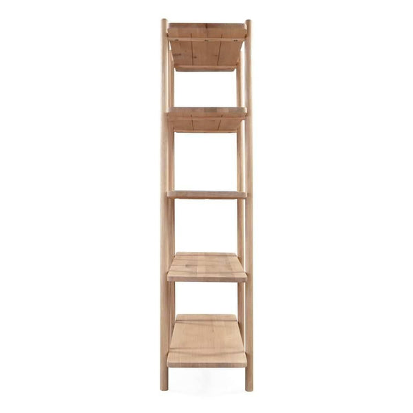 Buy Essential Shelving Unit Oak - Large by RJ Living online - RJ Living