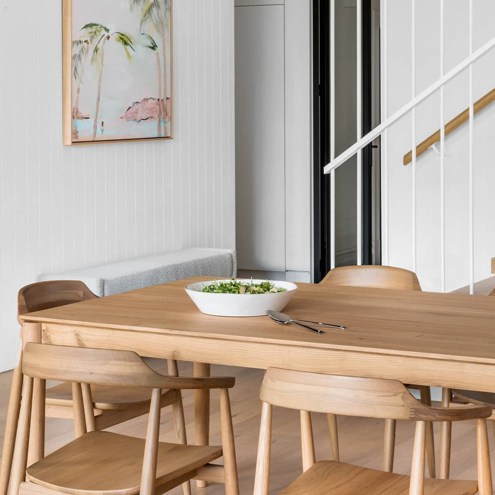 Buy Gather Dining Table 240cm - Oak by RJ Living online - RJ Living