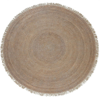 Reef White Round Rug 274cm