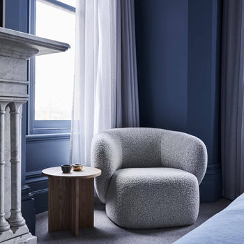 Swell Armchair - Maya Grey Boucle